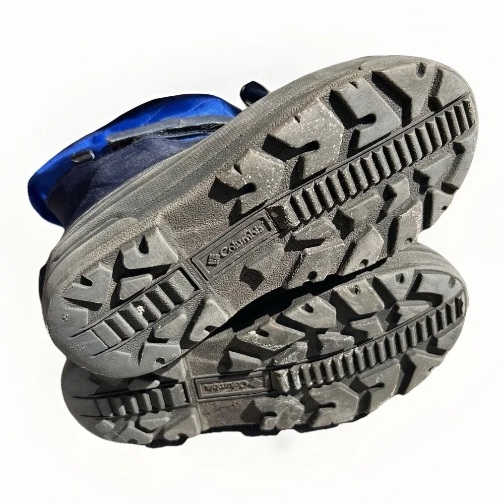 Columbia Powderbug Plus II Snow Boot Unisex Waterproof Big Kids Size 2 Insulated